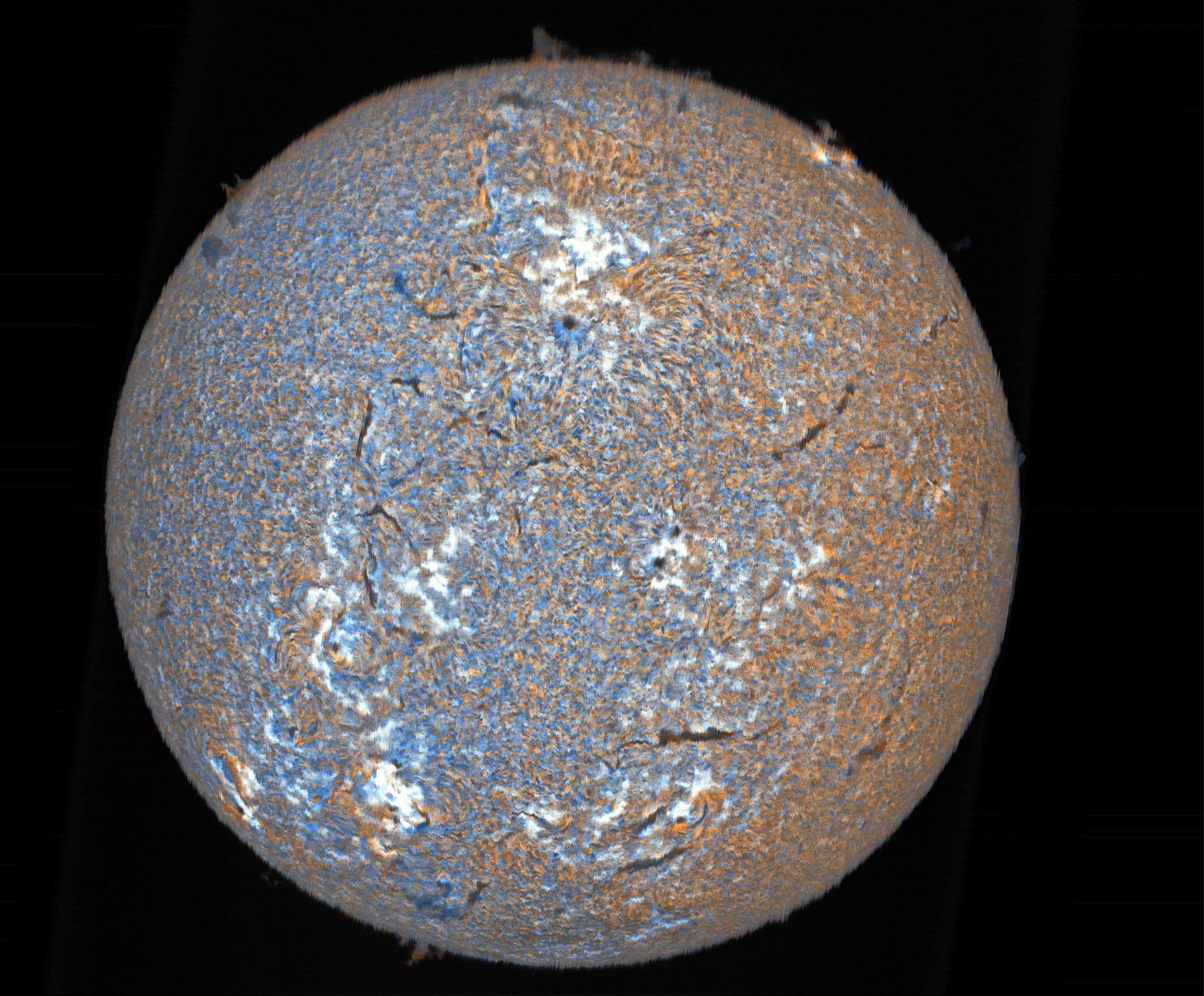 sun with doppler